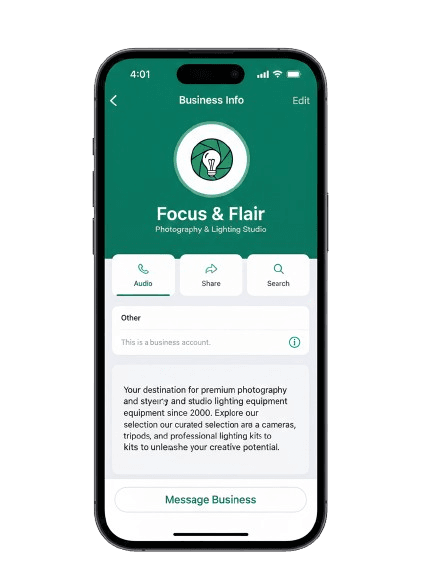 Dummy WhatsApp Store